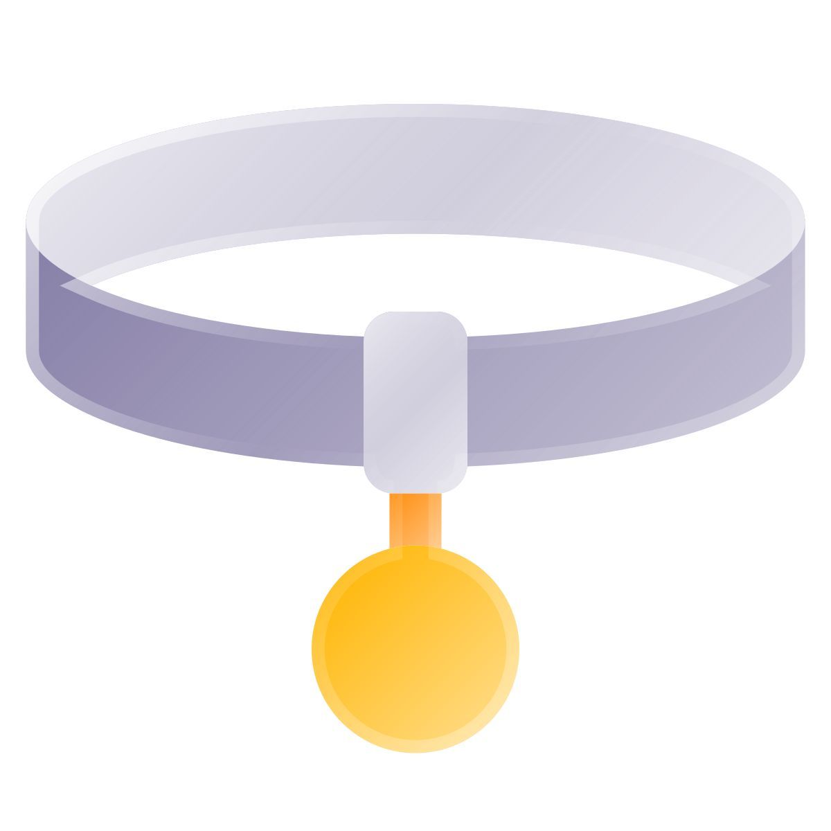 liquid glass color style collar de perro icon