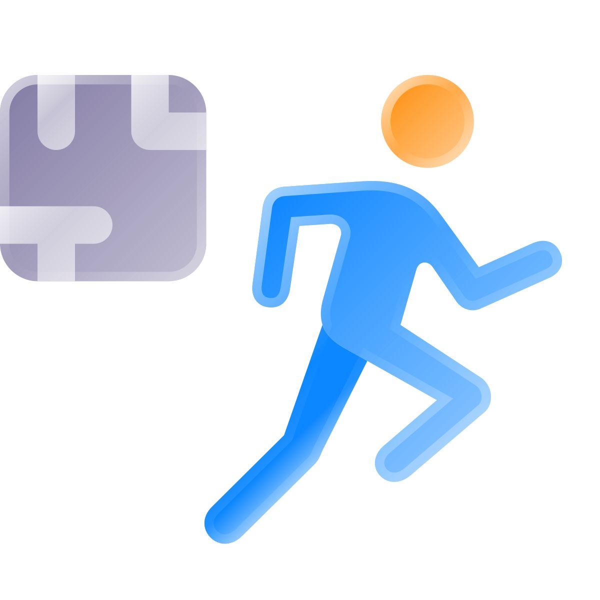 liquid glass color style escape icon
