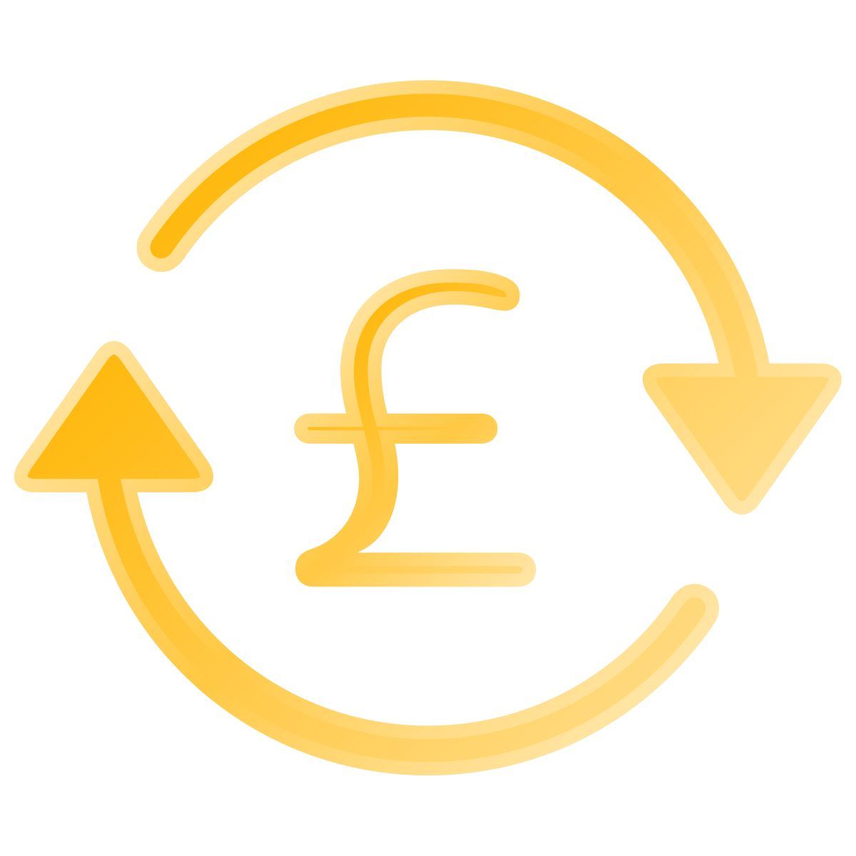 liquid glass color style exchange pound icon