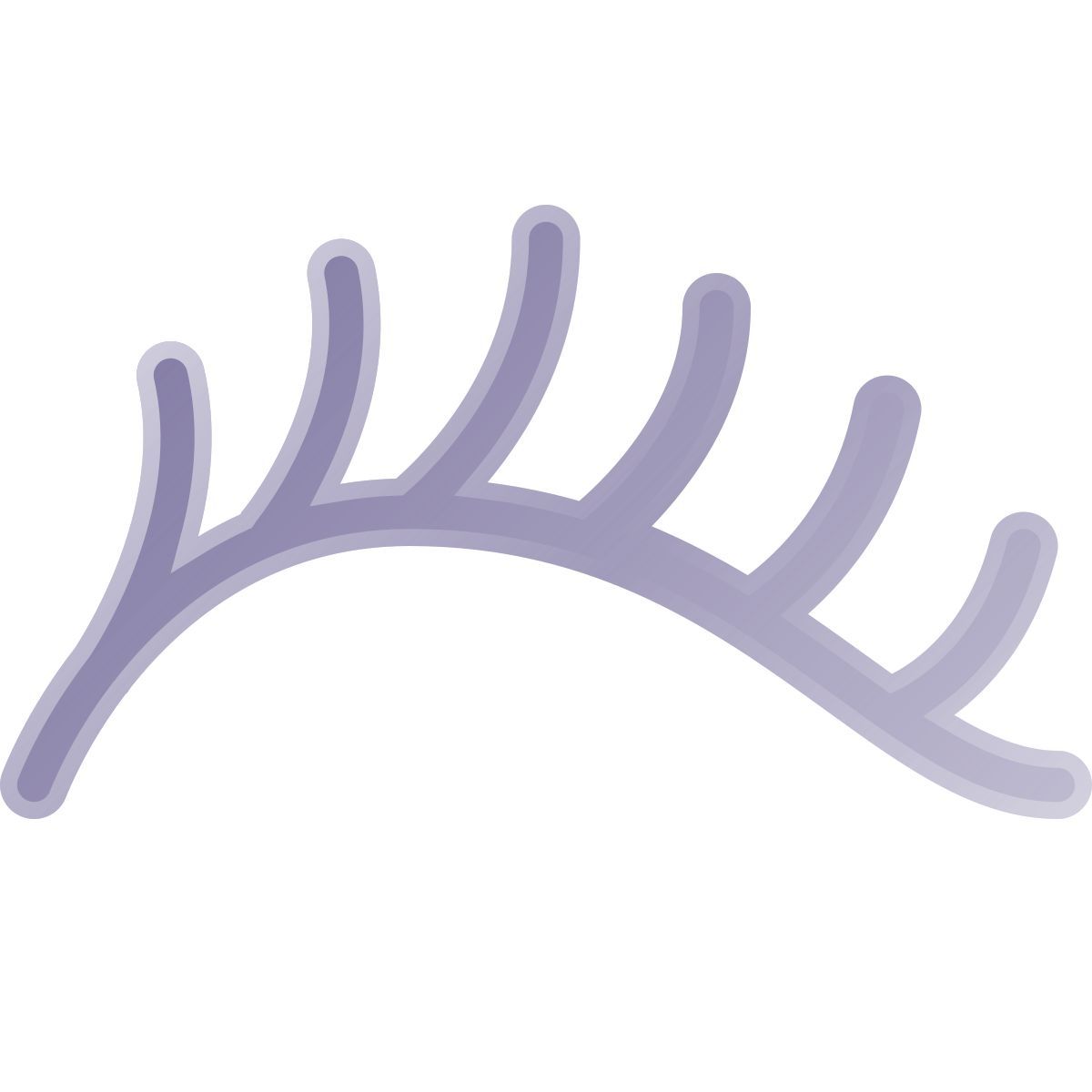 liquid glass color style cílio icon