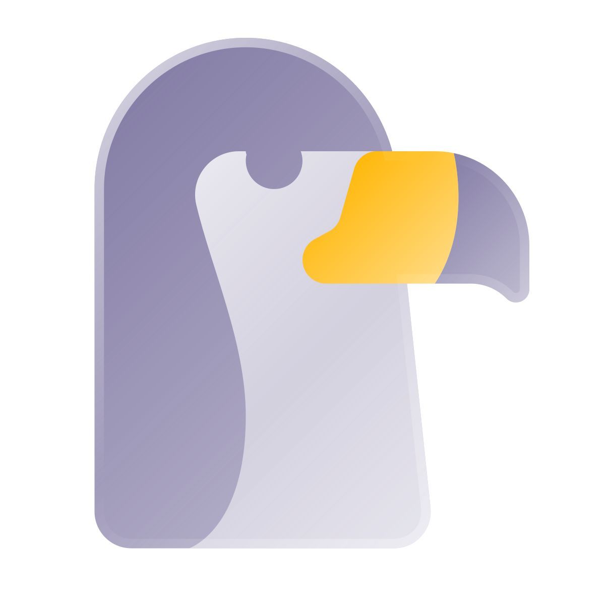 liquid glass color style halcón icon
