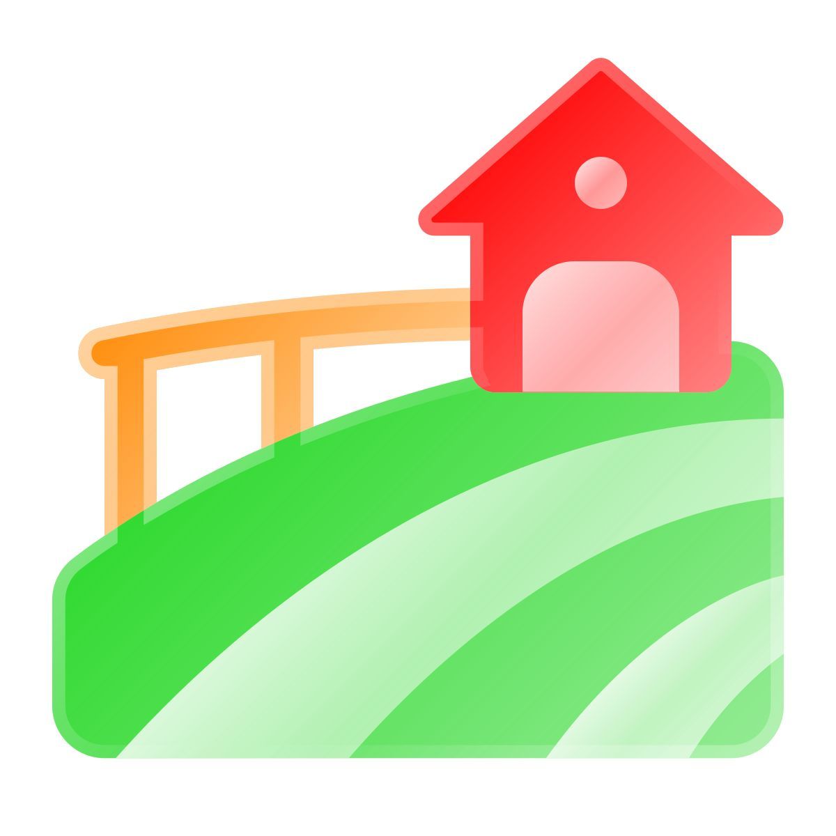 liquid glass color style granja 2 icon