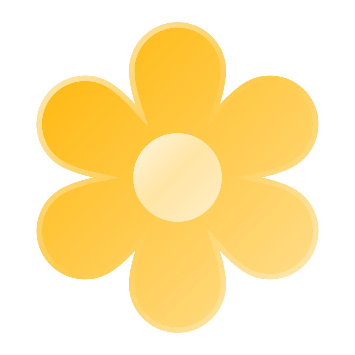 liquid glass color style flor icon