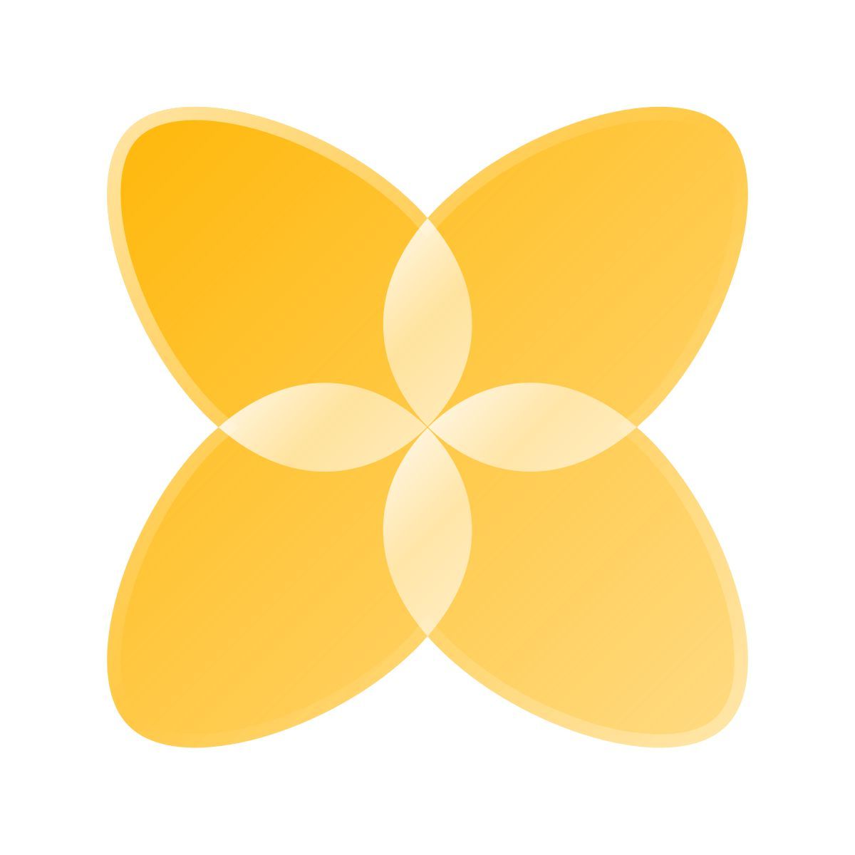 liquid glass color style geometrische blumen icon