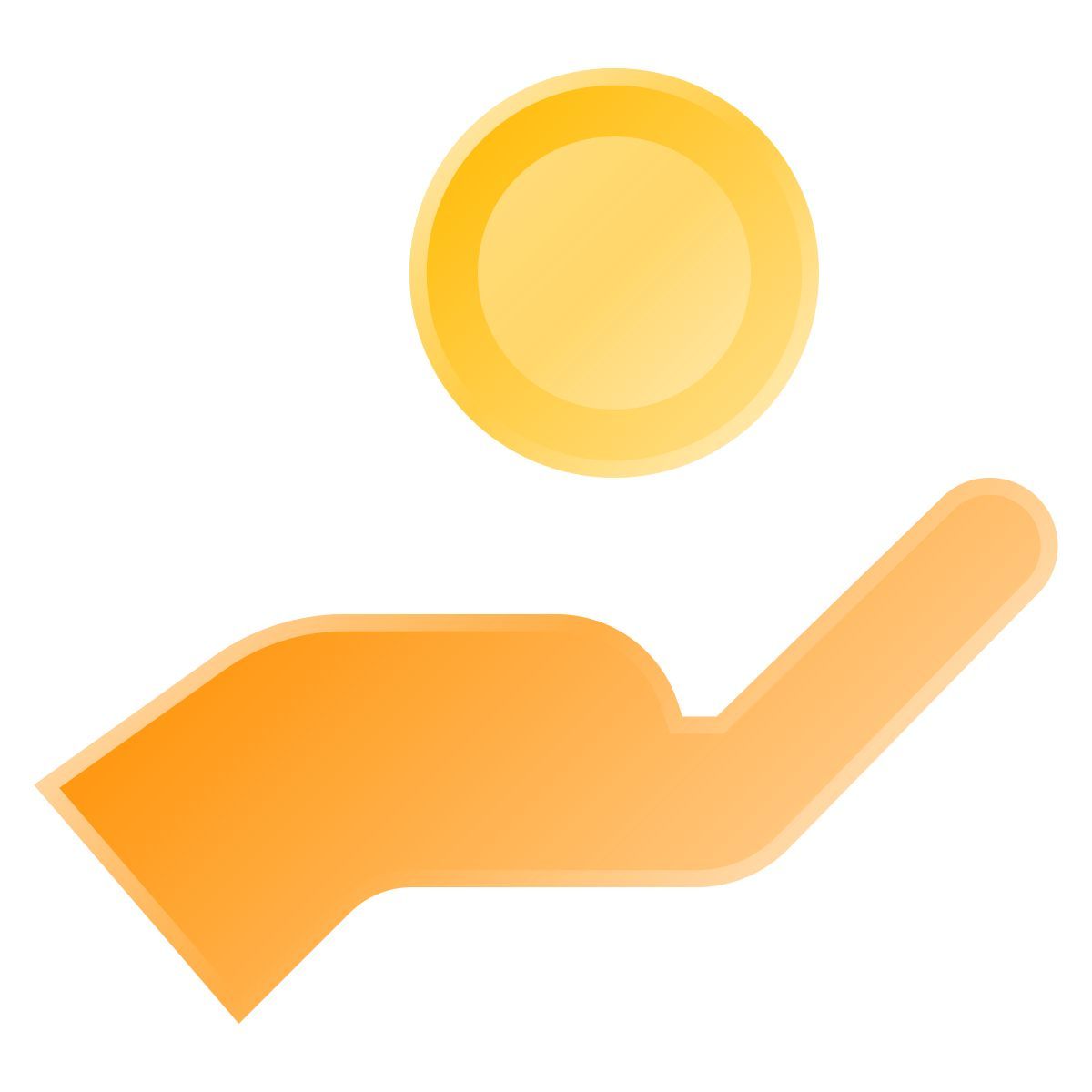 liquid glass color style get cash icon