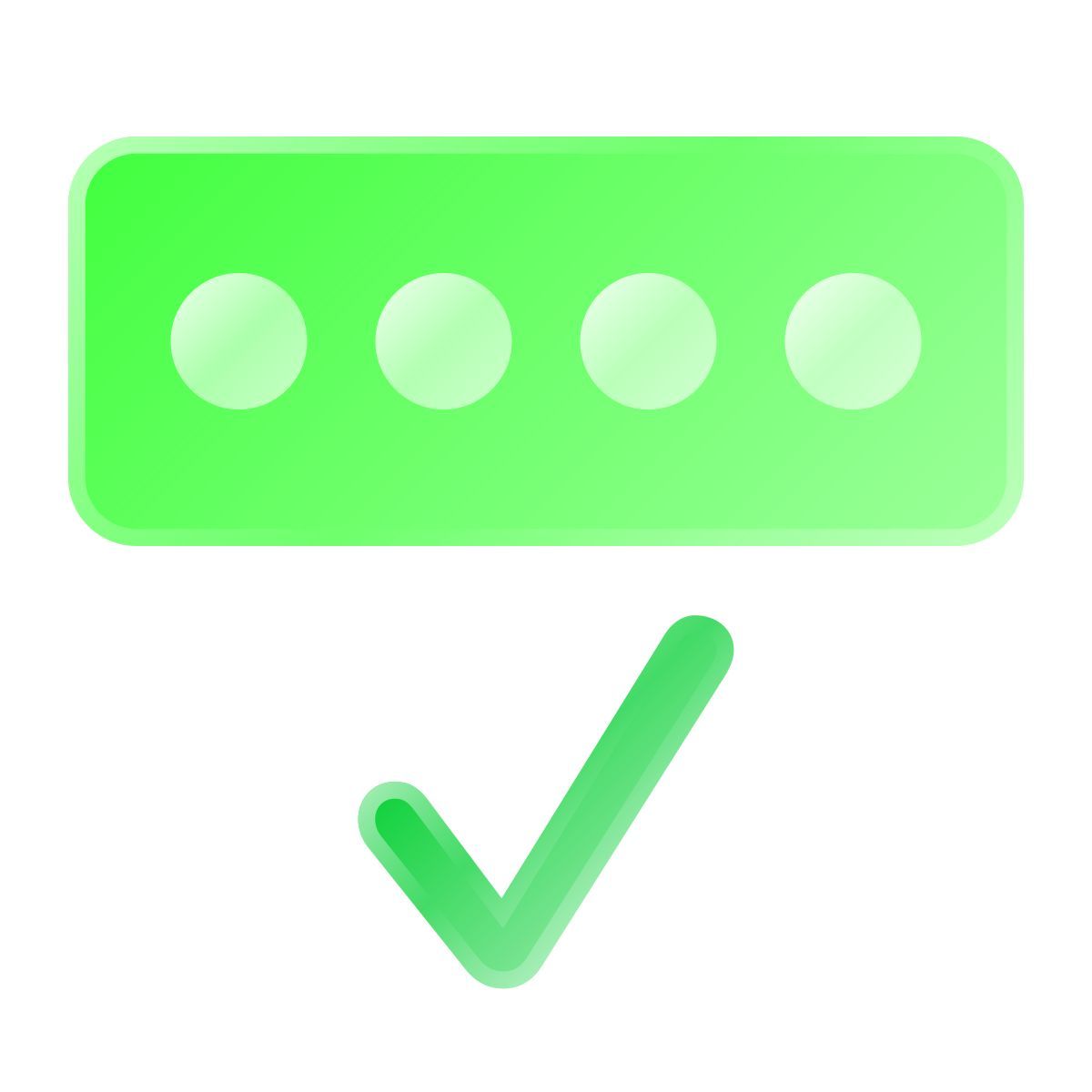 liquid glass color style 비밀번호 코드 icon