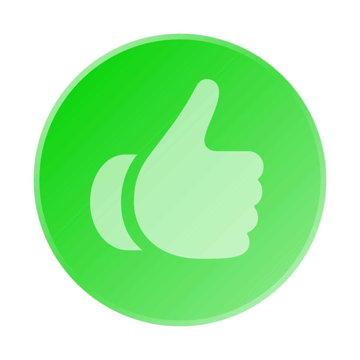 liquid glass color style good quality icon