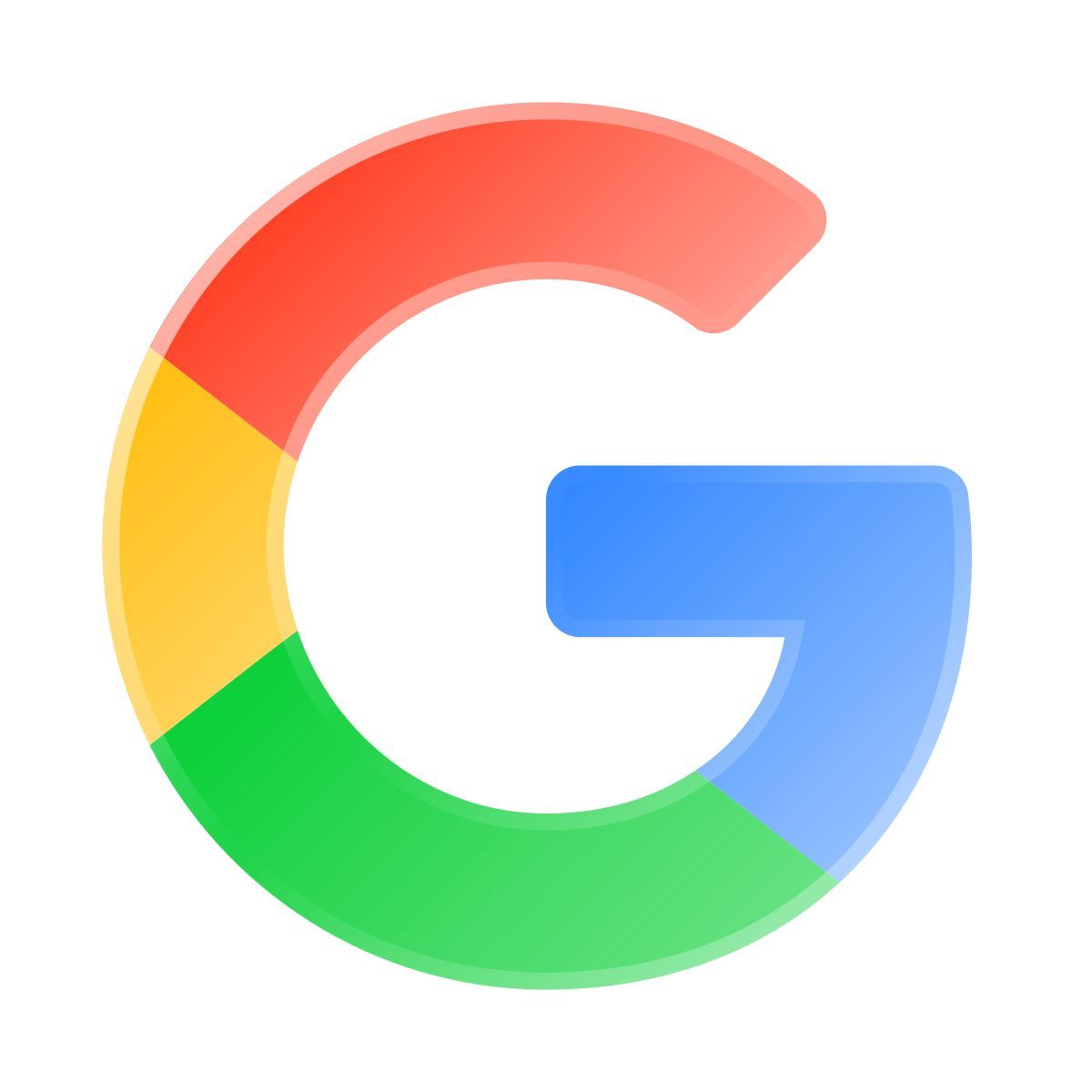 liquid glass color style 谷歌徽标 icon