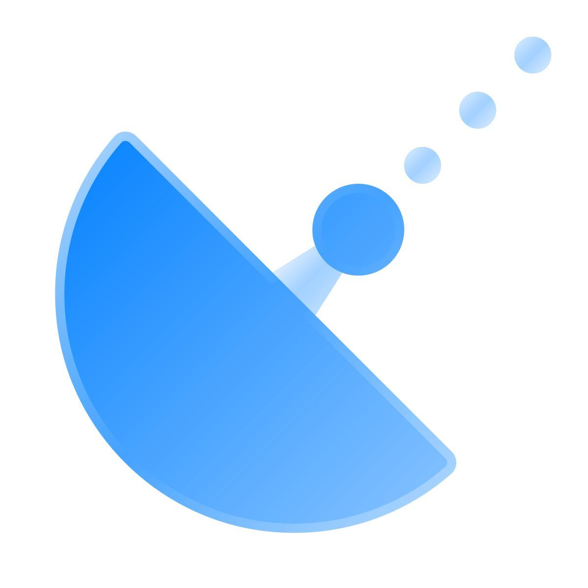 liquid glass color style ricerca gps icon