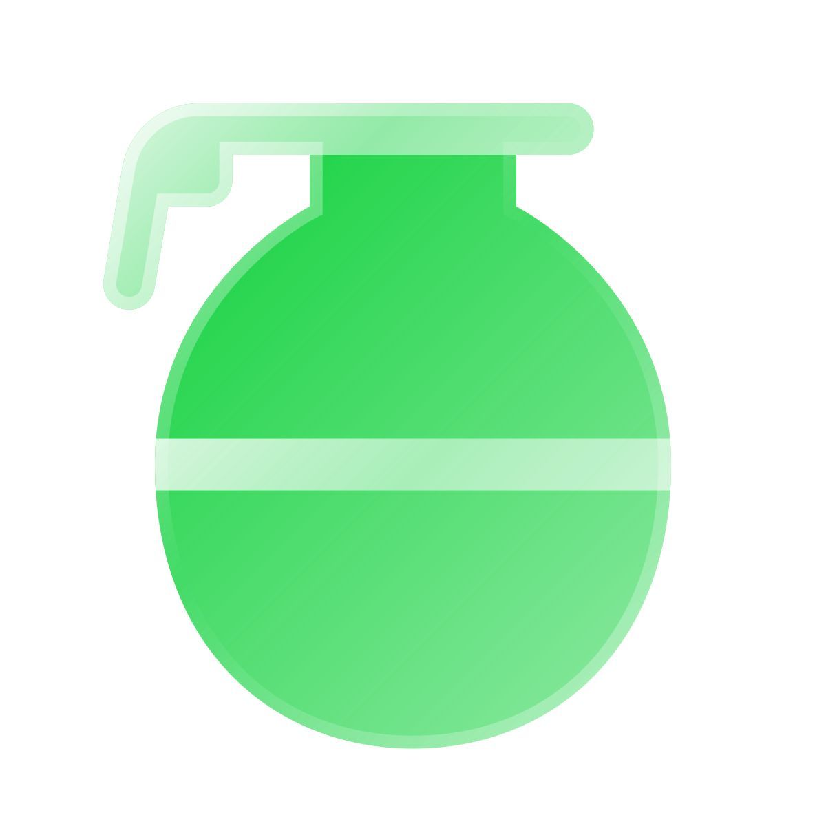 liquid glass color style granate icon