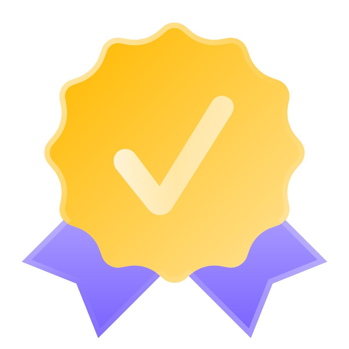 liquid glass color style 보증 icon