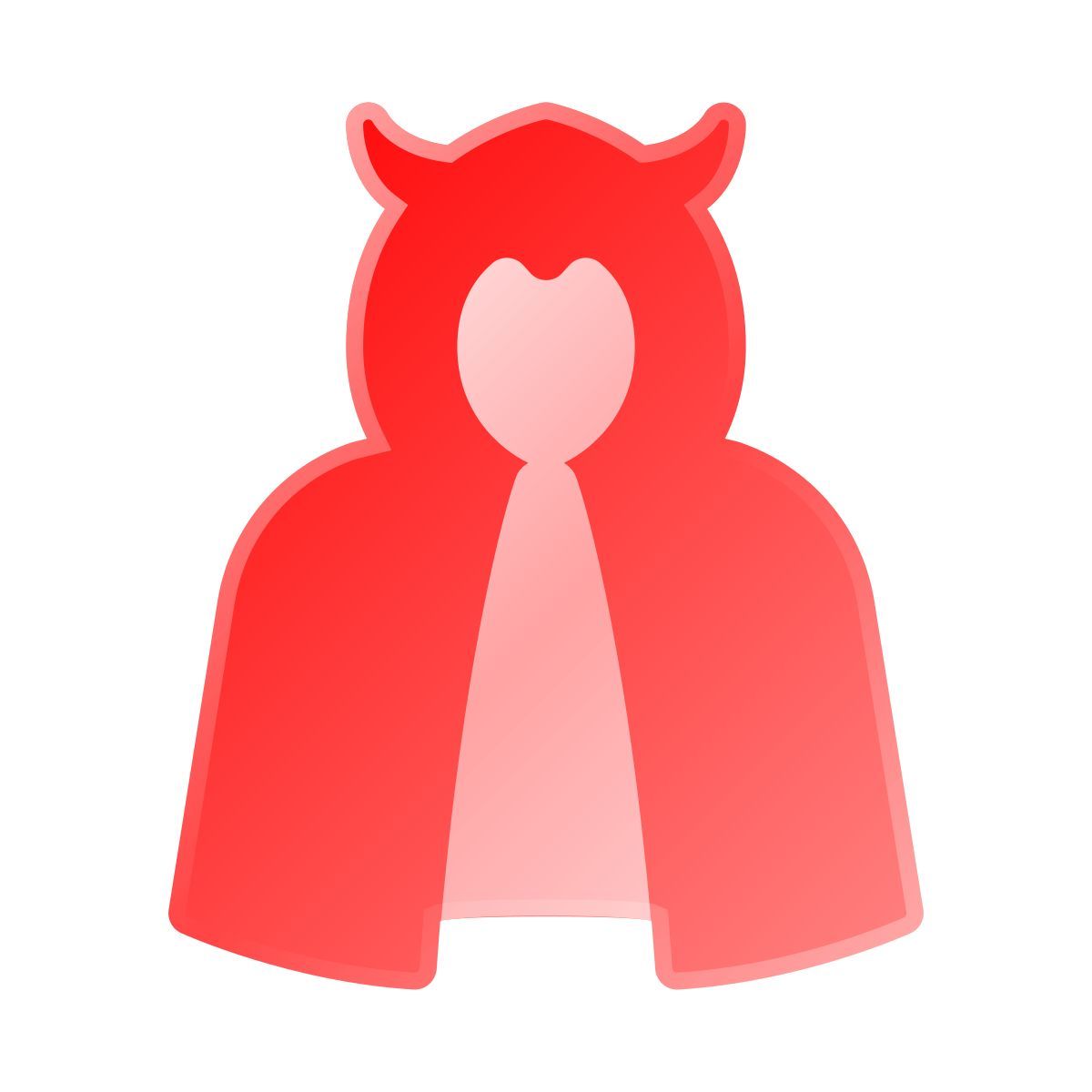 liquid glass color style costume di halloween icon