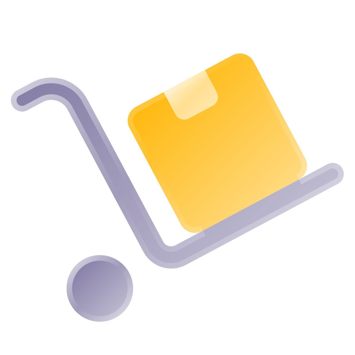 liquid glass color style carretón icon