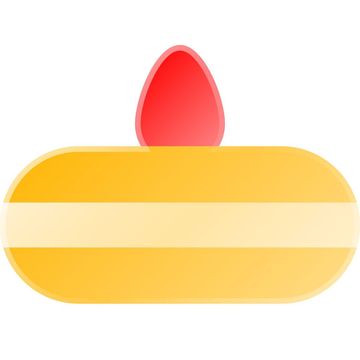 liquid glass color style beignet hanoukka icon