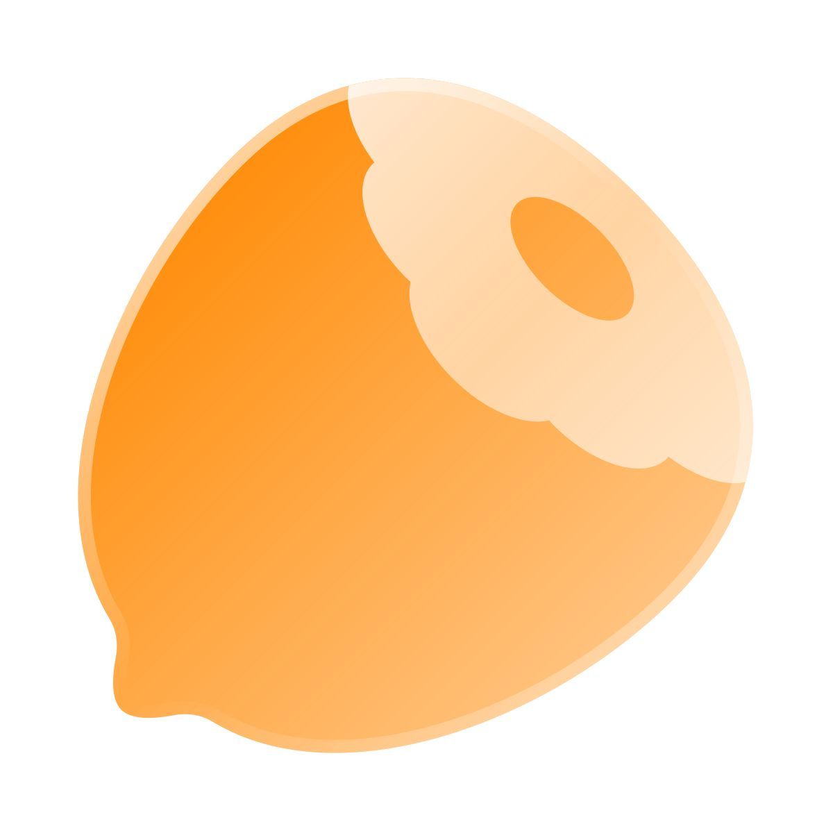 liquid glass color style avellana icon