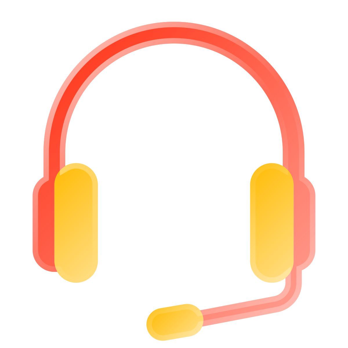 liquid glass color style 耳机 icon