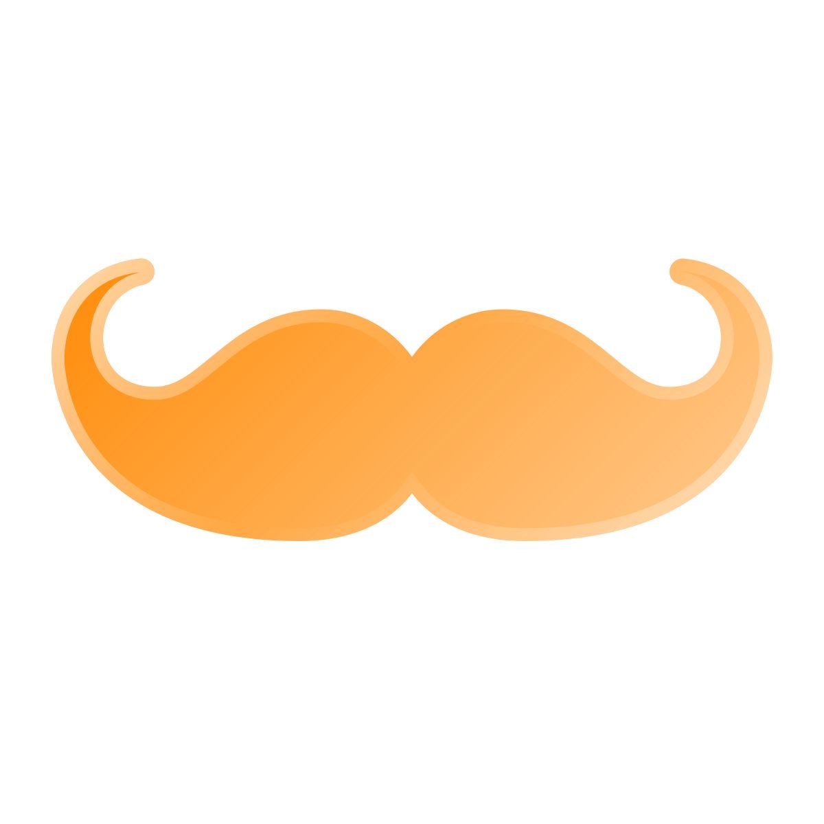 liquid glass color style hercule poirot bigode icon