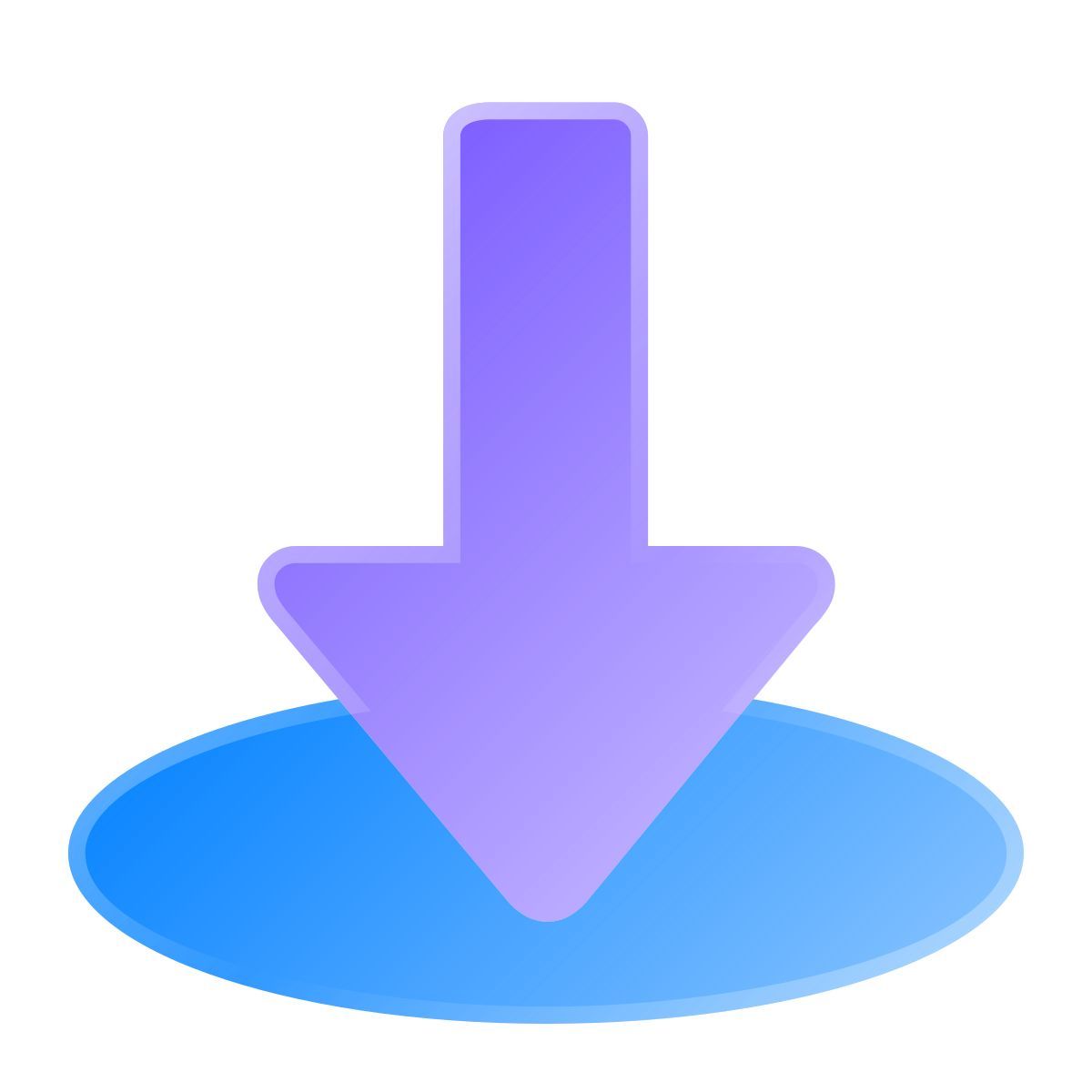 liquid glass color style aqui icon