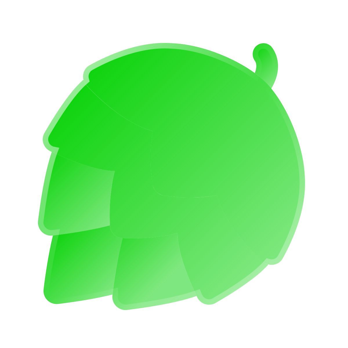 liquid glass color style хмель icon