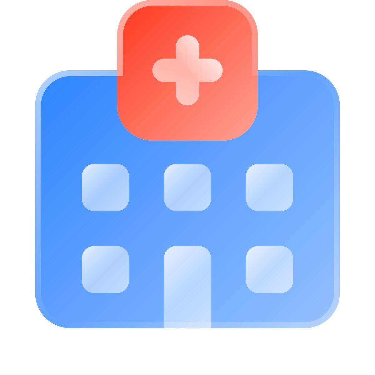 liquid glass color style ospedale 3 icon