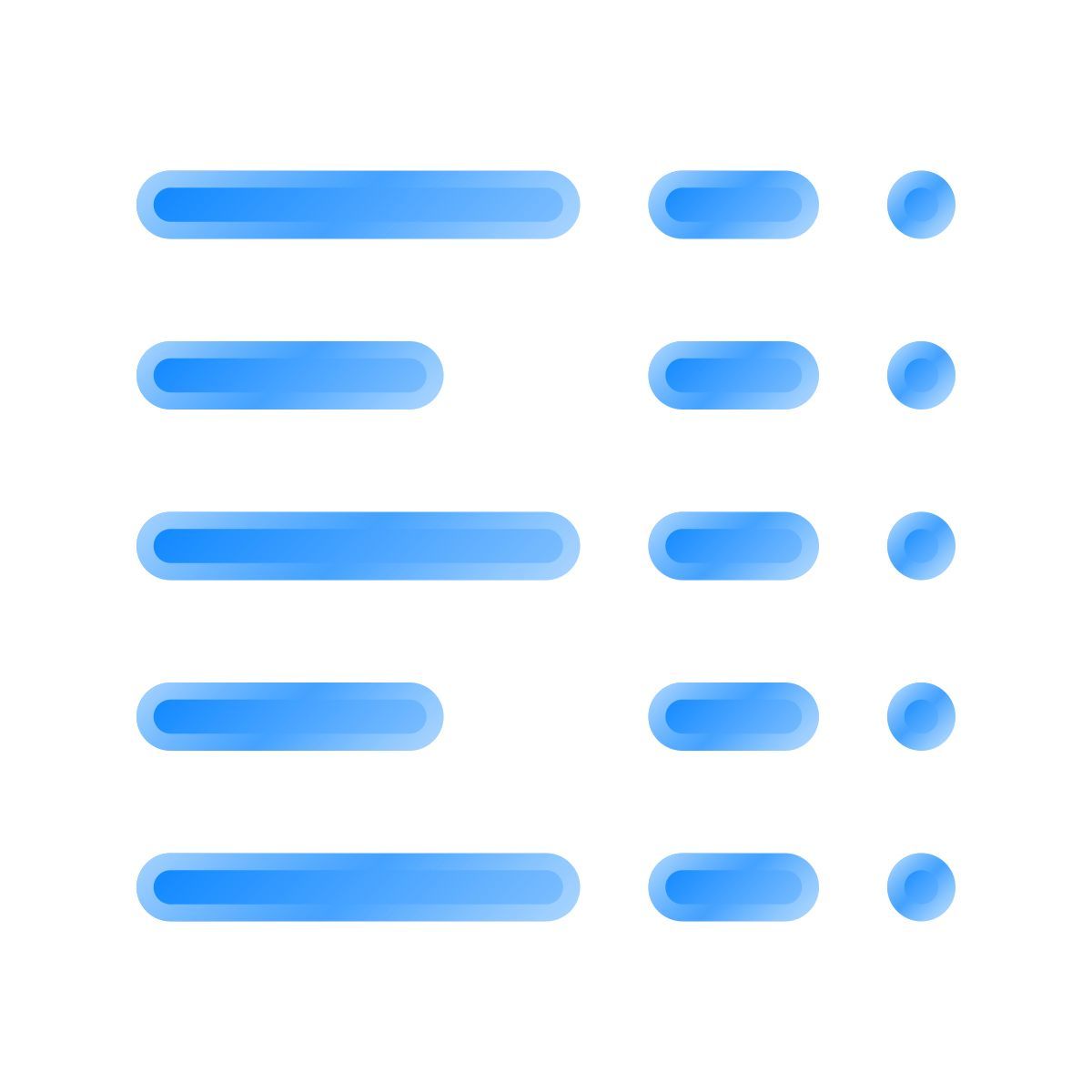 liquid glass color style in inventory icon