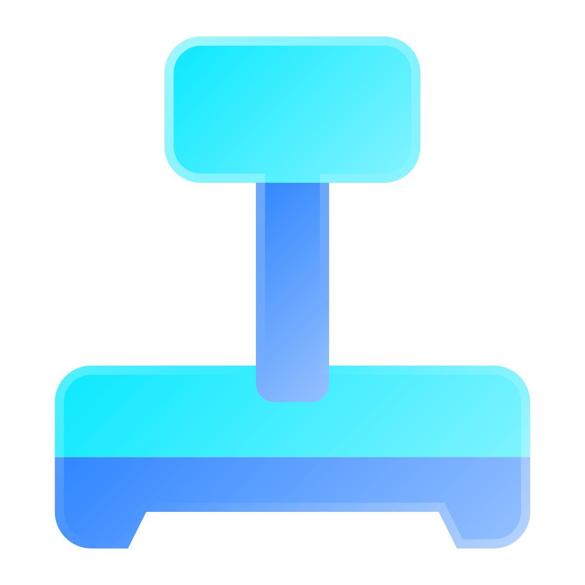 liquid glass color style básculas industriales icon