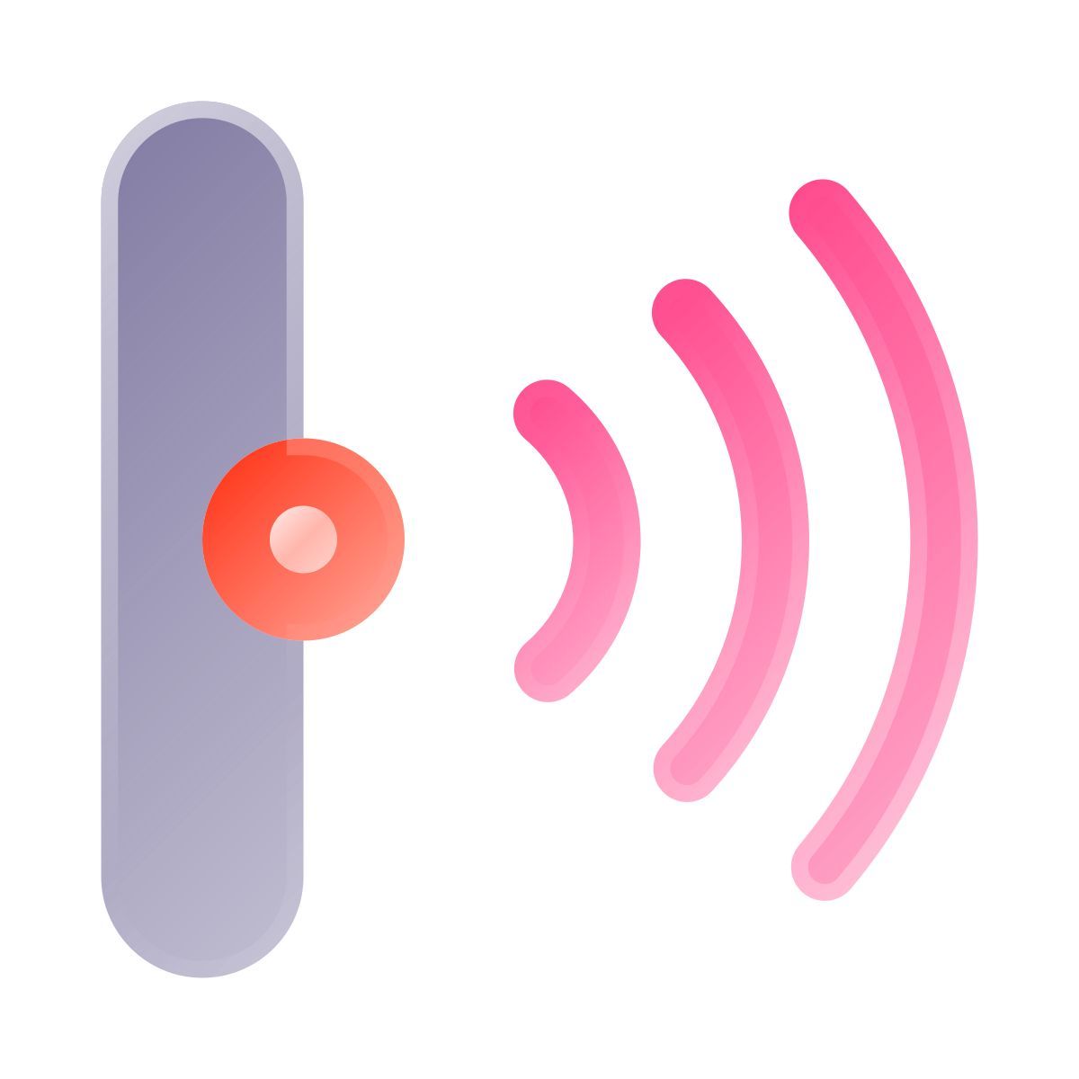 liquid glass color style motion sensor icon