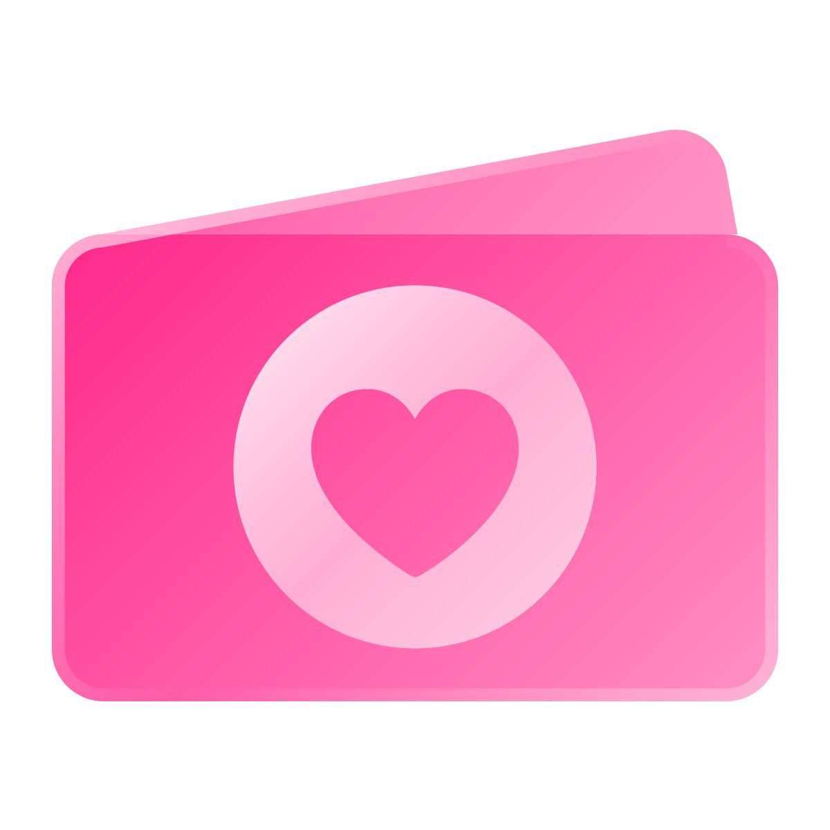 liquid glass color style invitation icon