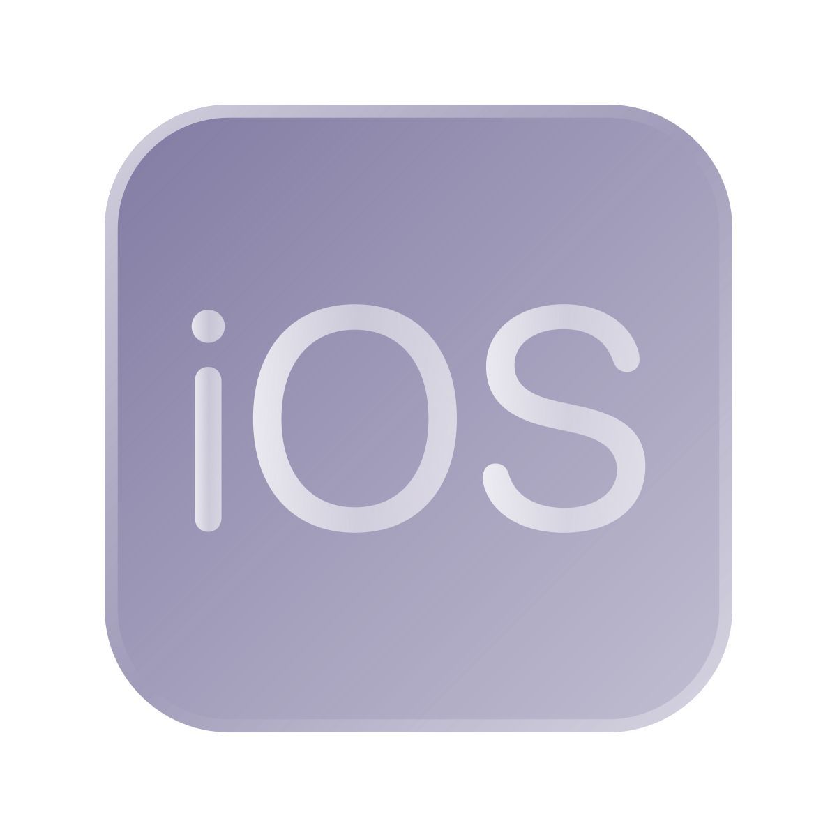 liquid glass color style logo de ios icon