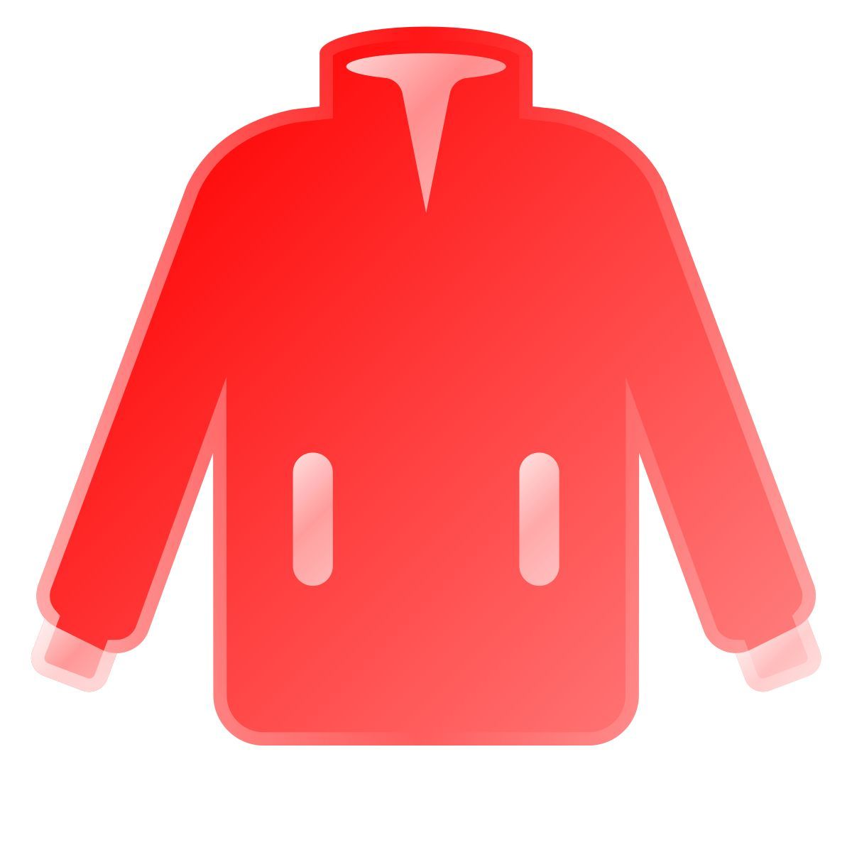 liquid glass color style giacca icon