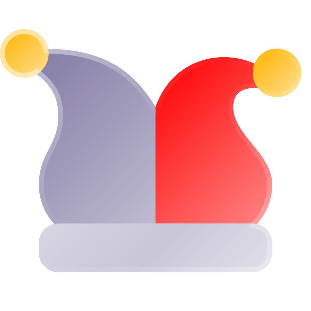liquid glass color style joker icon