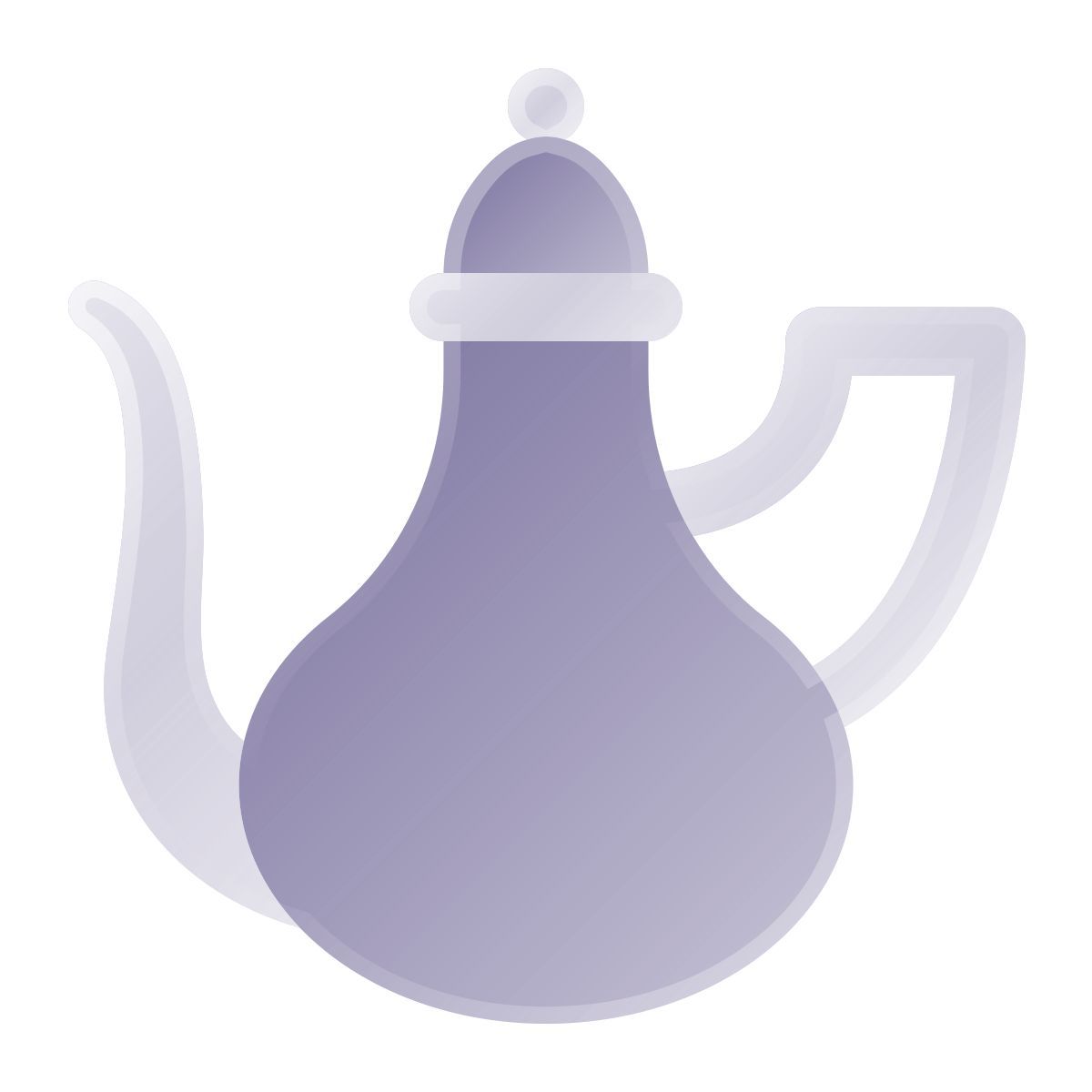 liquid glass color style bollitore icon