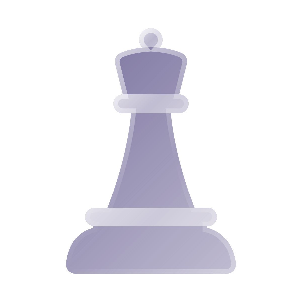 liquid glass color style король icon