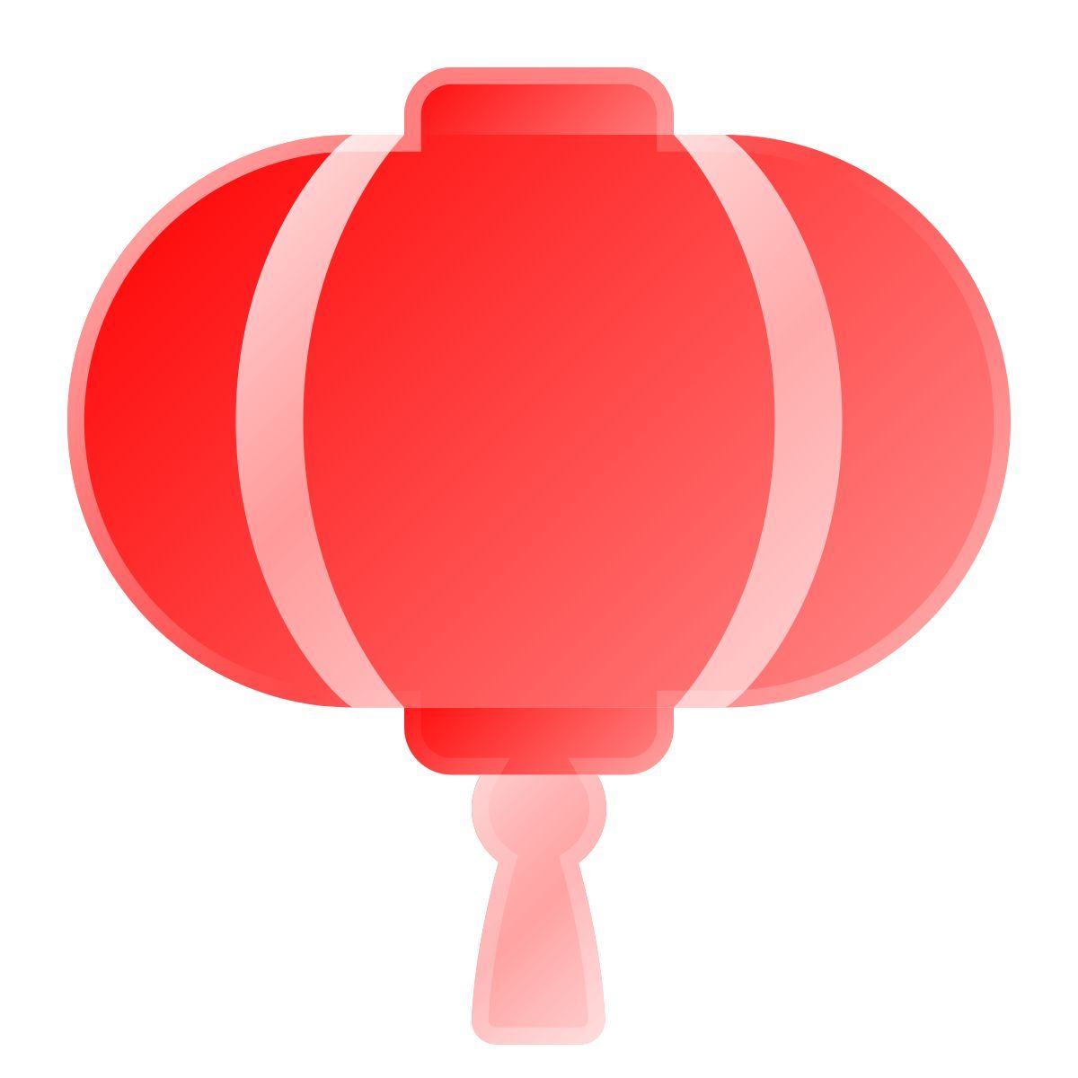 liquid glass color style lantern icon
