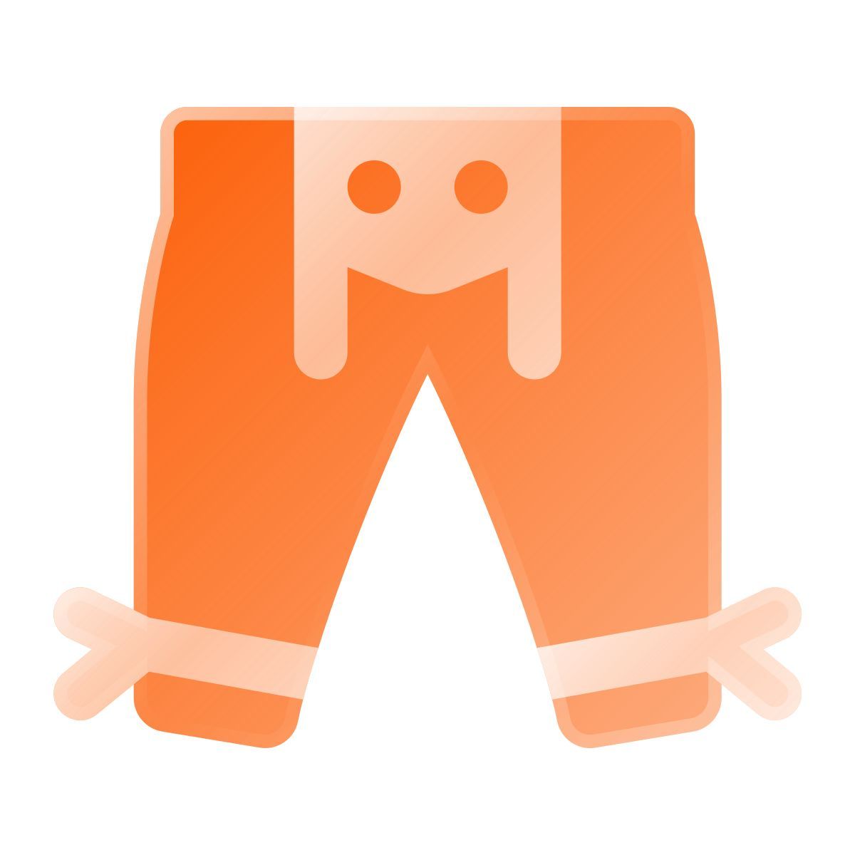 liquid glass color style lederhose icon
