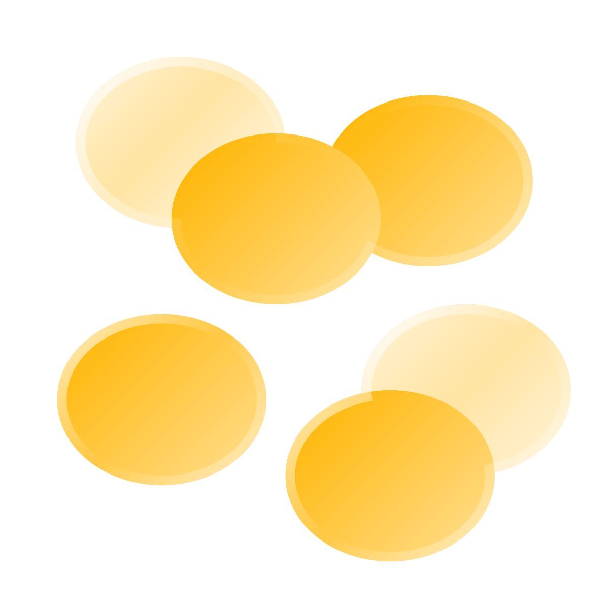 liquid glass color style lentille icon