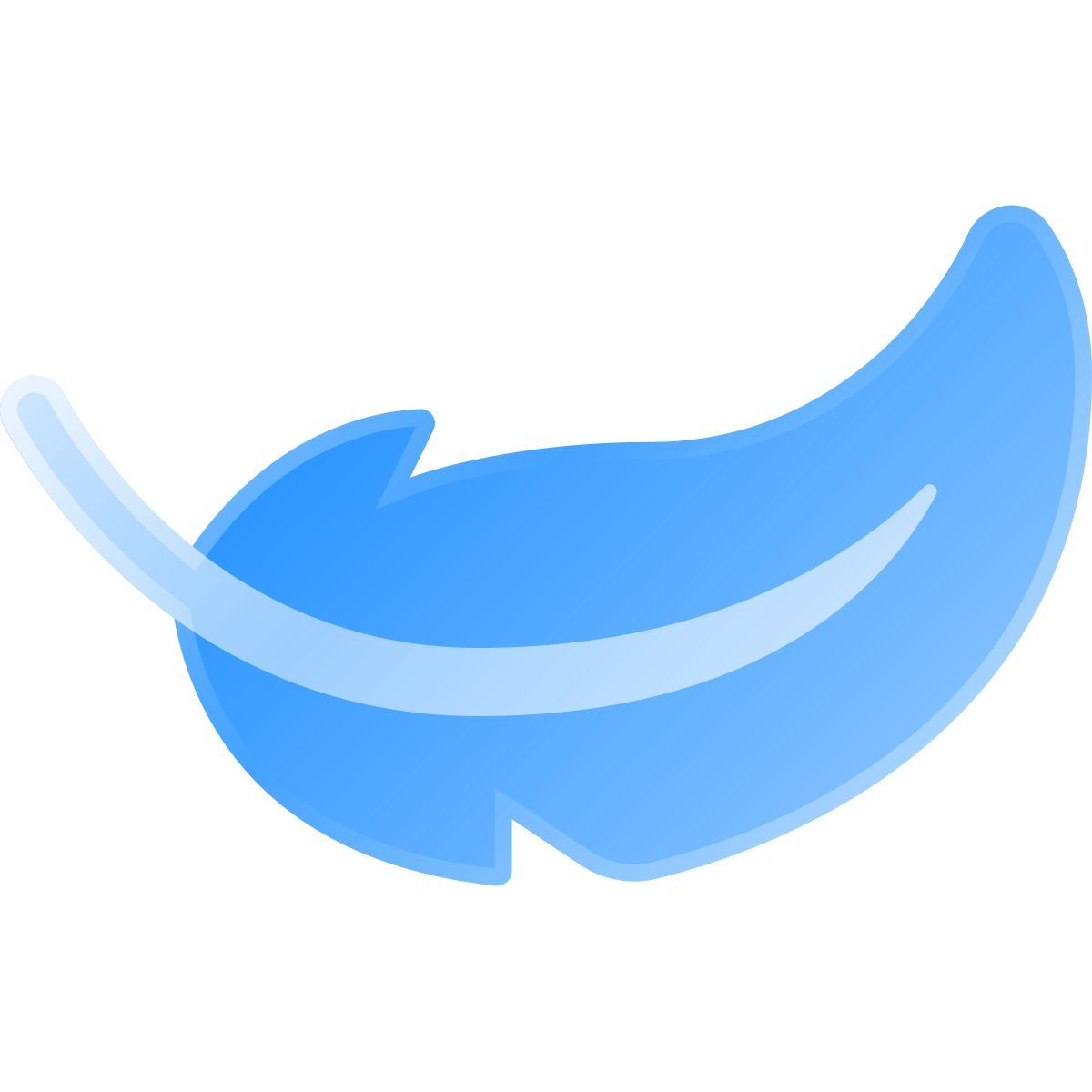 liquid glass color style peso leve icon