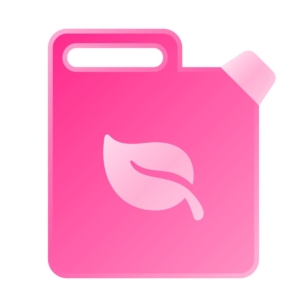 liquid glass color style fertilizante líquido icon