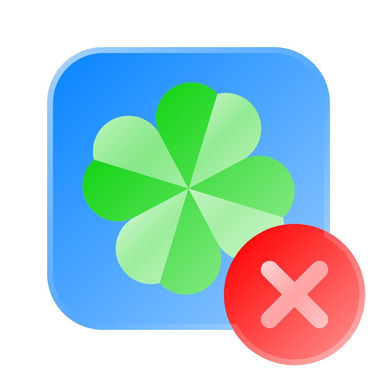 liquid glass color style lost opportunity icon