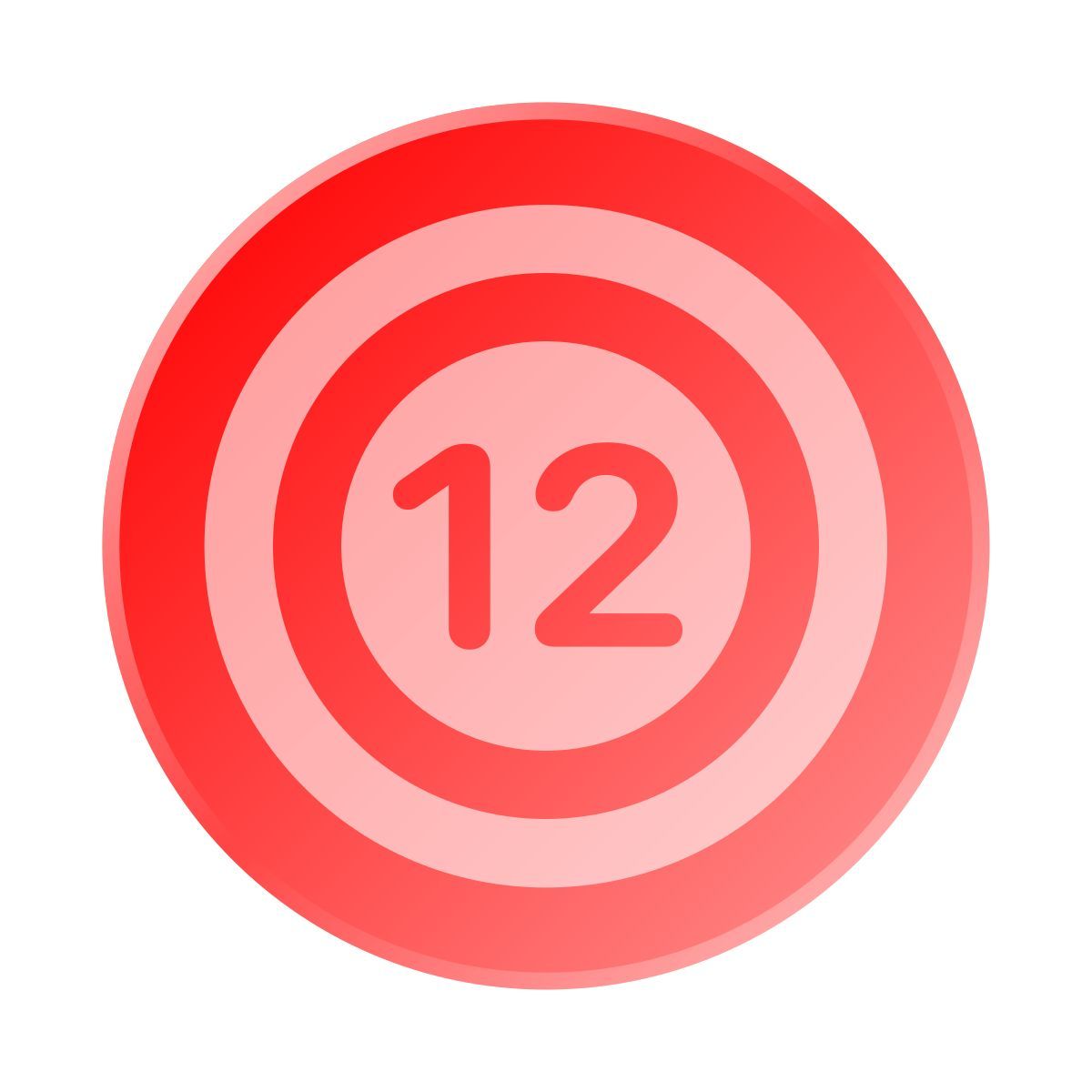 liquid glass color style lotto icon