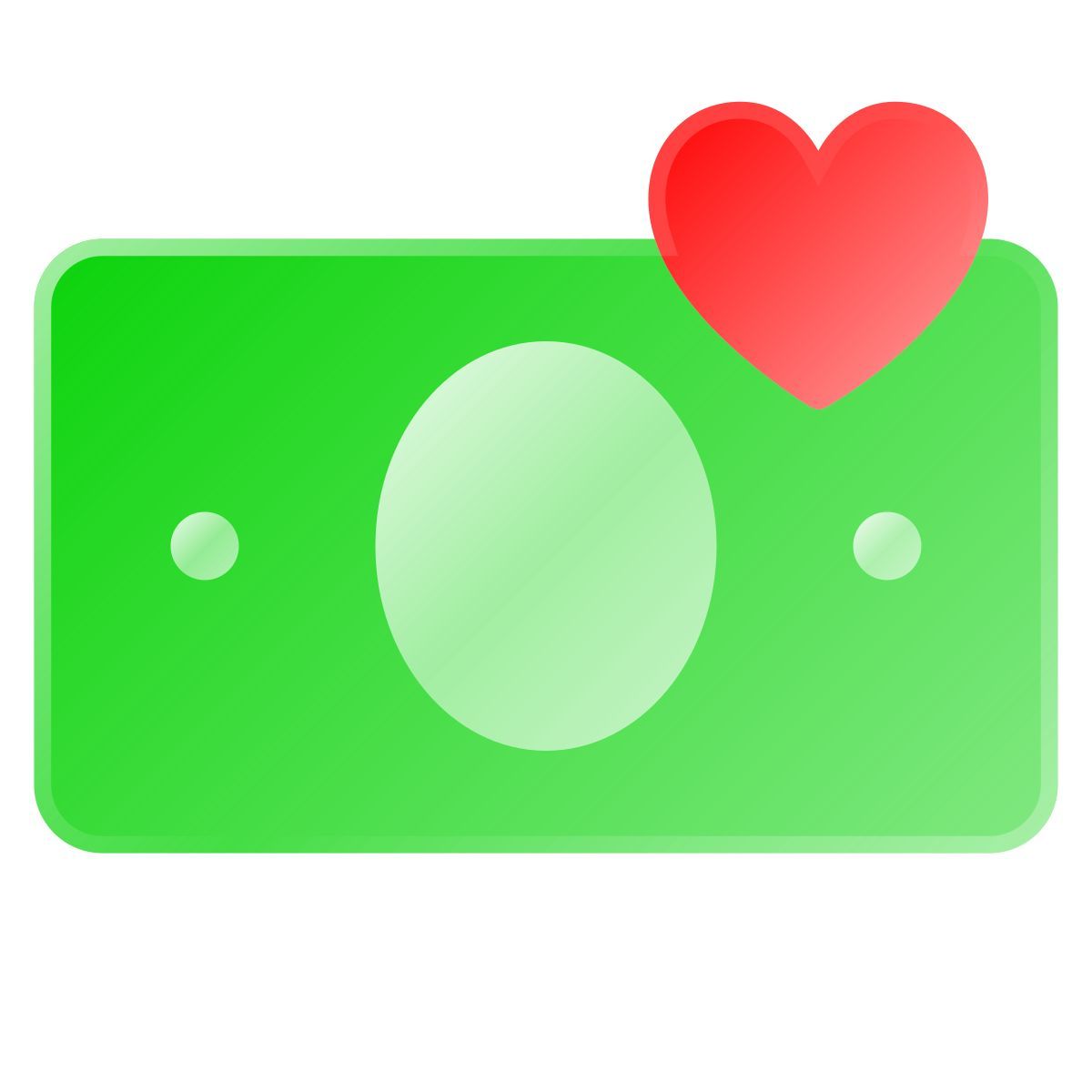 liquid glass color style amour de l’argent icon