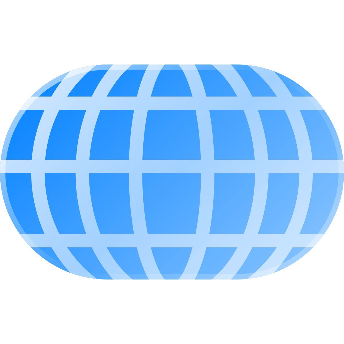 liquid glass color style map grid icon