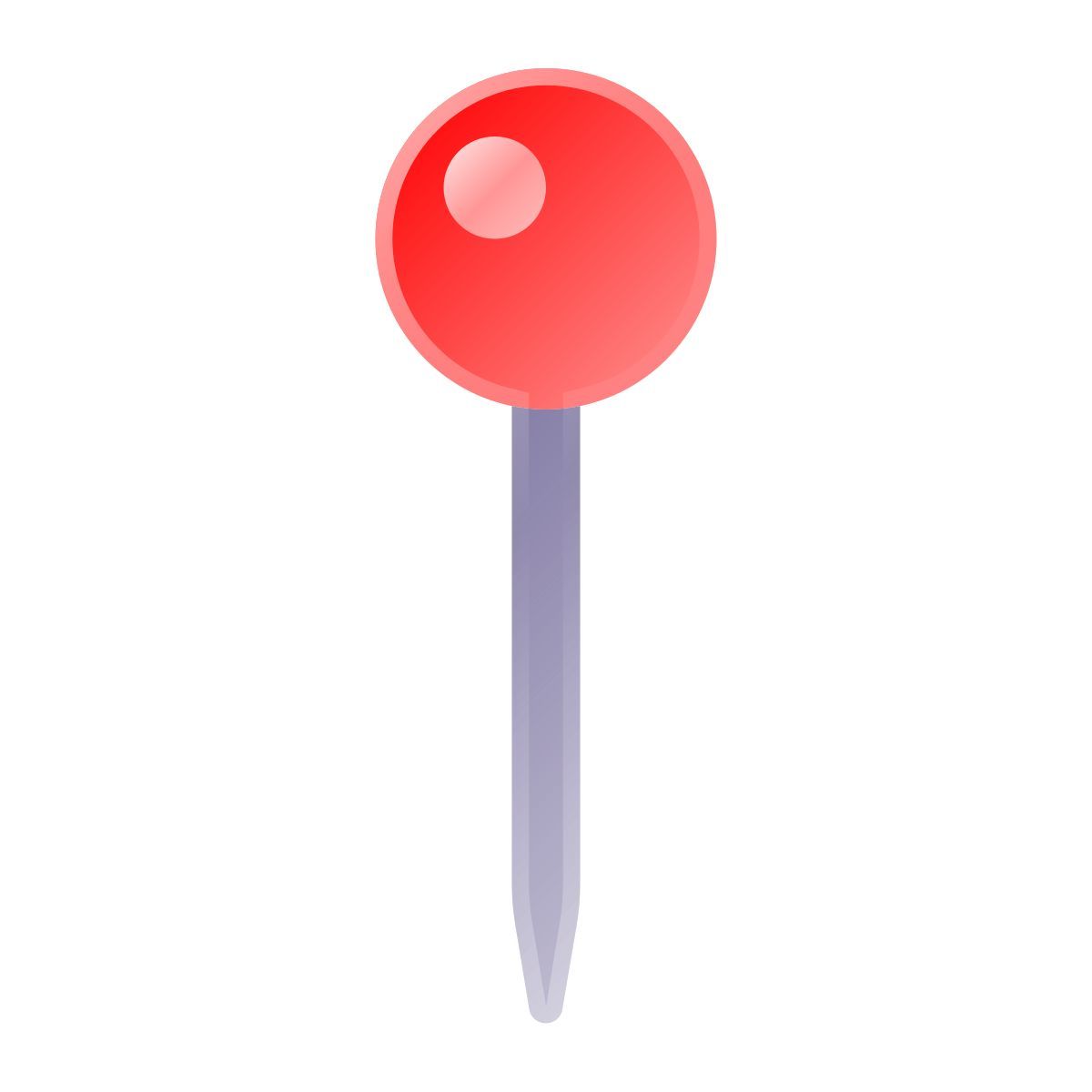 liquid glass color style stecknadel icon