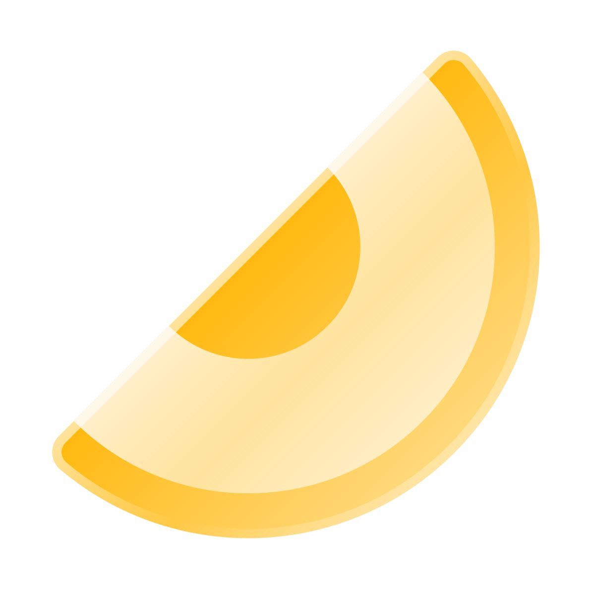 liquid glass color style melone icon