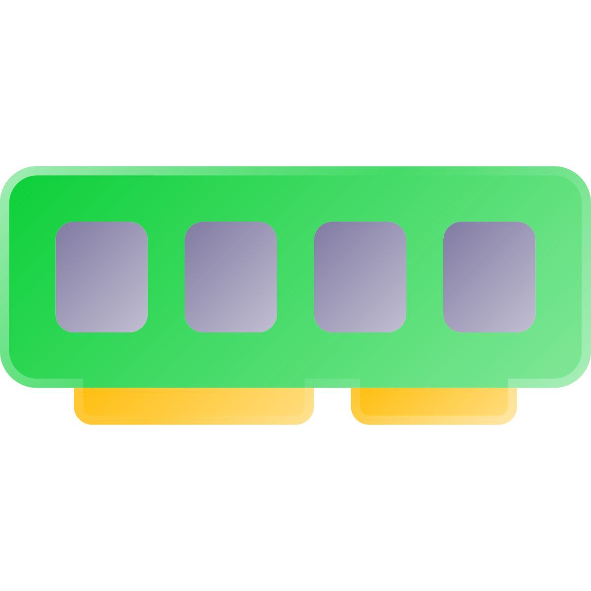 liquid glass color style 메모리 슬롯 icon