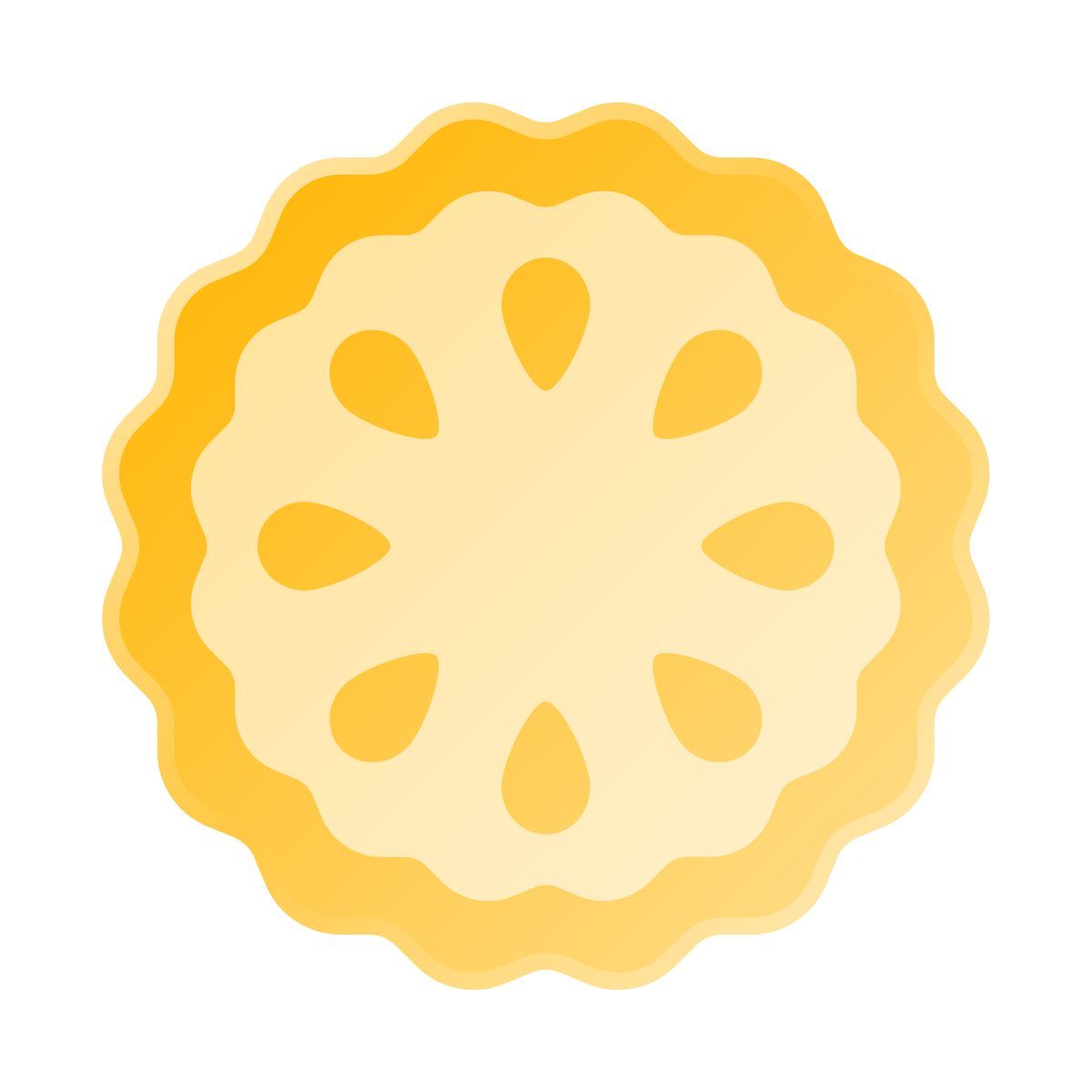 liquid glass color style frohe torte icon
