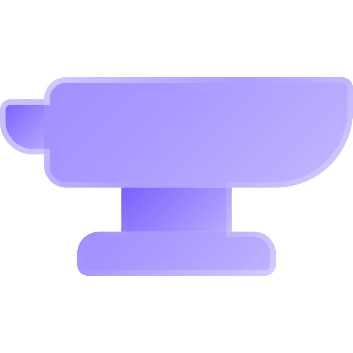 liquid glass color style metal icon