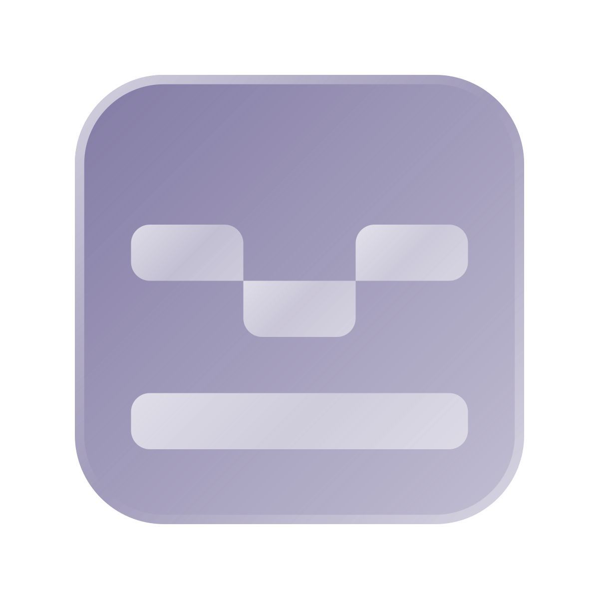 liquid glass color style скелет minecraft icon
