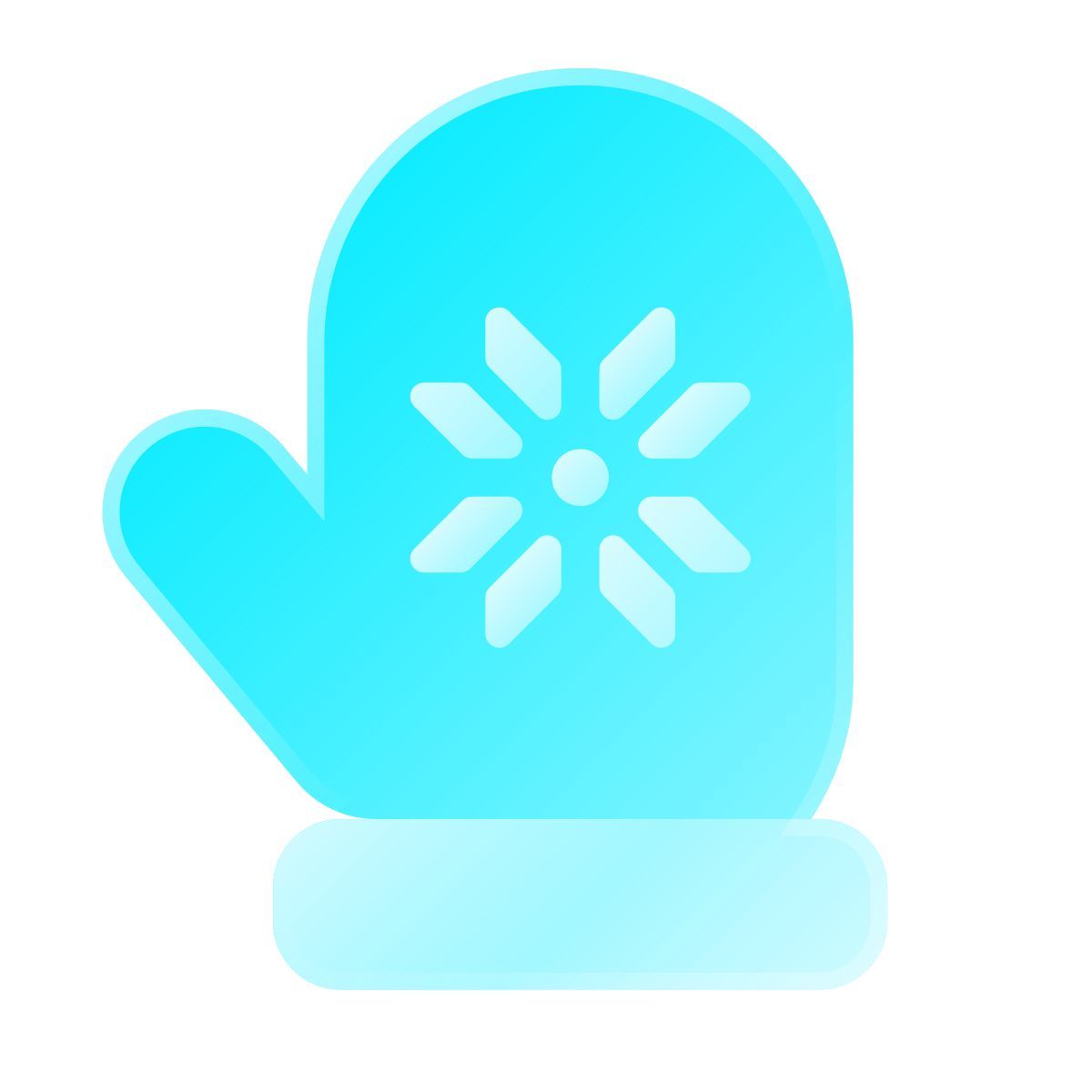 liquid glass color style moufles icon