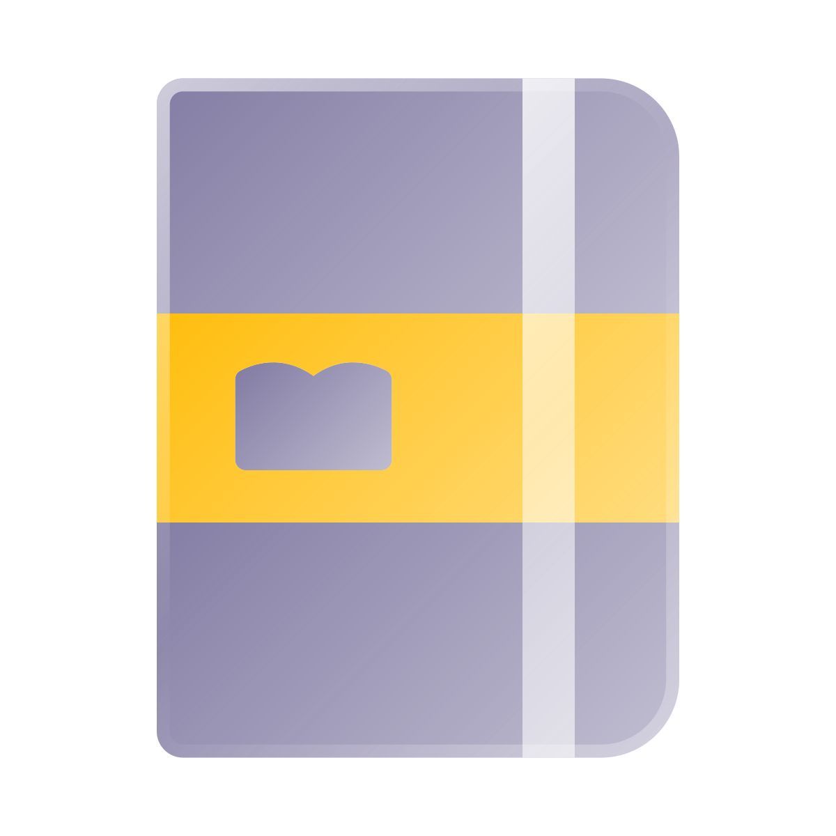 liquid glass color style 档案材料 icon